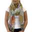 Esperado Scarf - Grey/Mosaic Circles