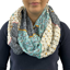 Esperado Loop Scarf - Blue/Grey