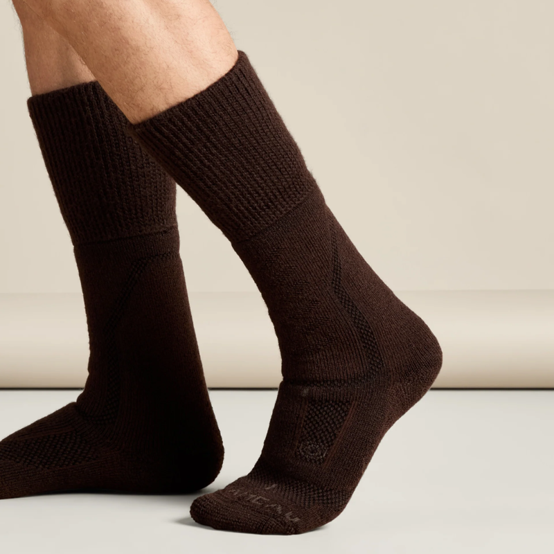 Le Chameau Ceres Socks - Marron Foncé-1