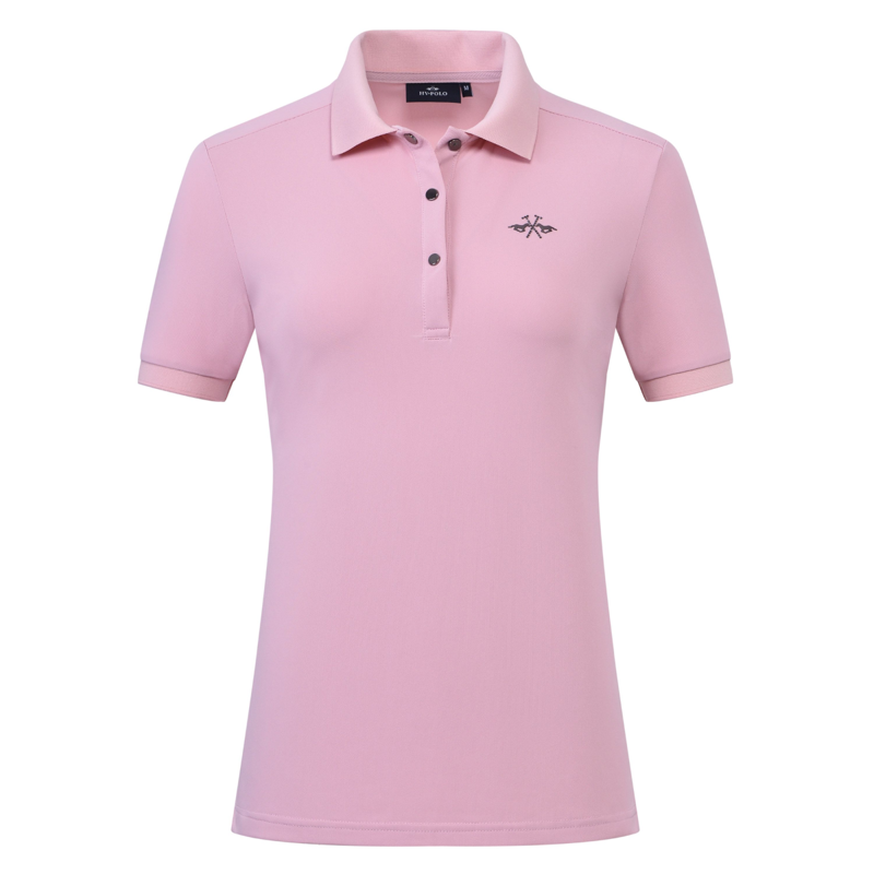 HV Polo Ladies Norah Polo Shirt - Pretty Pink