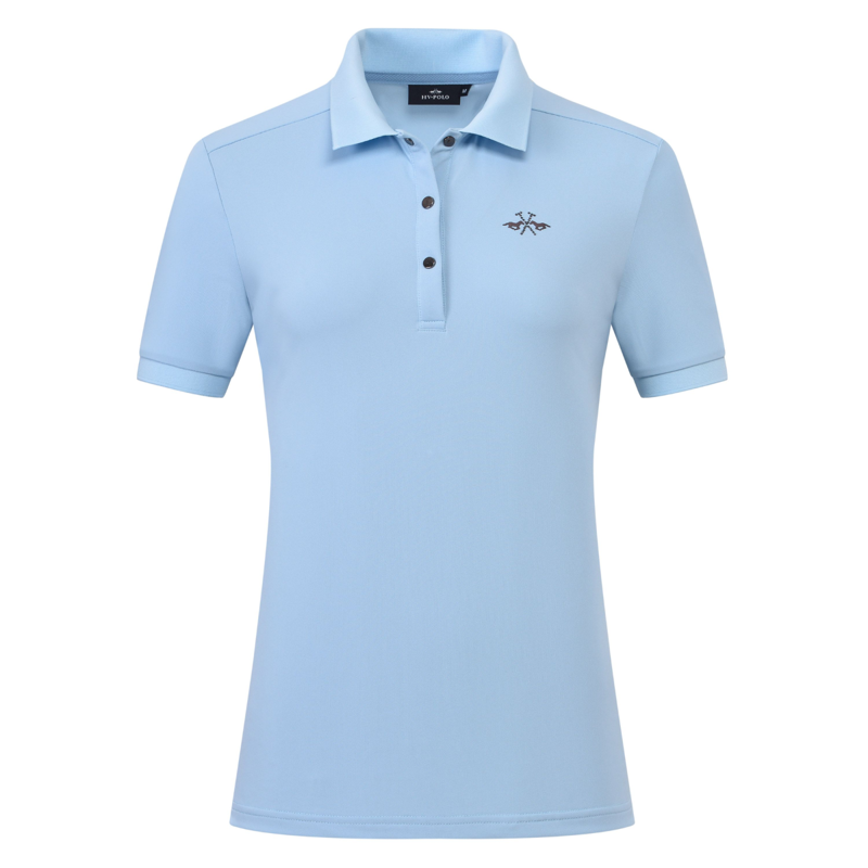 HV Polo Ladies Norah Polo Shirt - Powder Blue