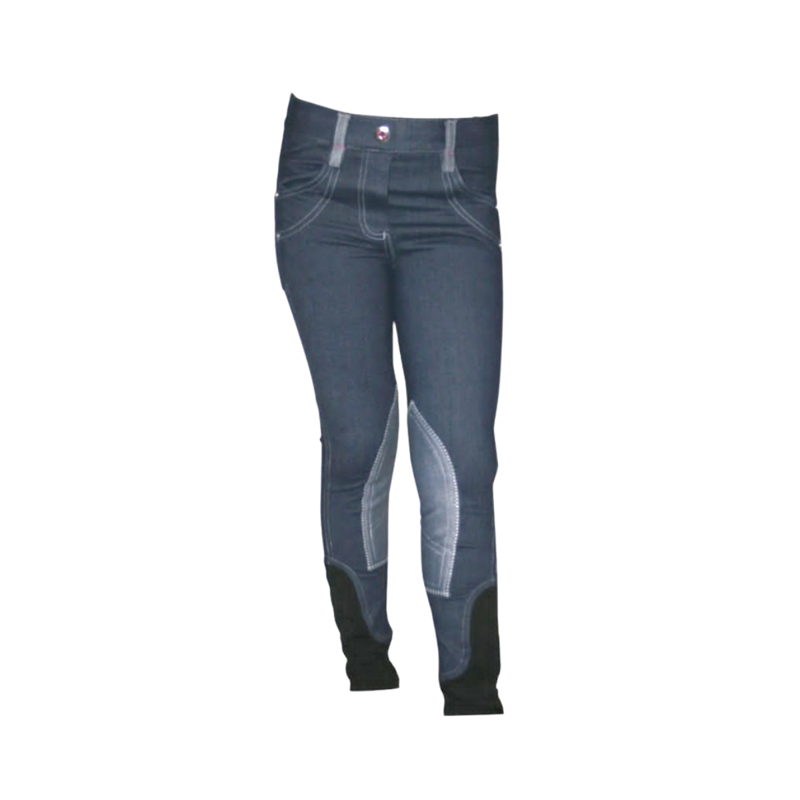Horseware Kids Denim Breeches - Denim