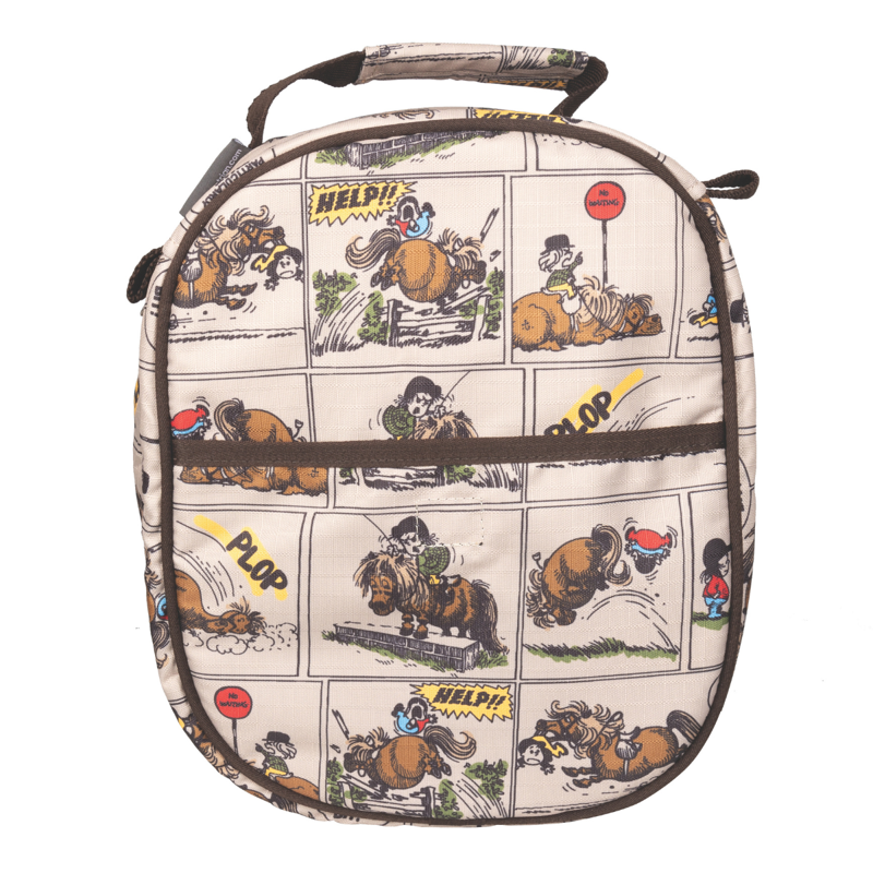 Hy Equestrian Thelwell Collection Comic Chaos Hat Bag - Taupe-2