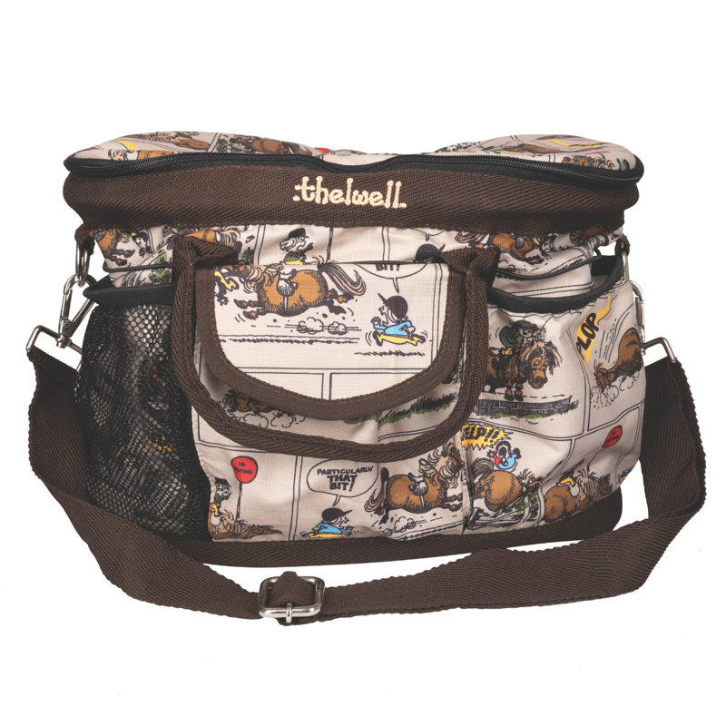Hy Equestrian Thelwell Collection Comic Chaos Grooming Bag - Taupe