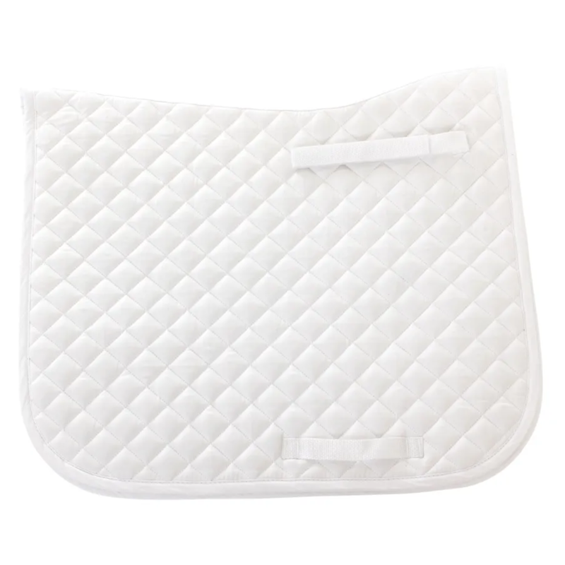 Hy Equestrian Dressage Saddlecloth - White