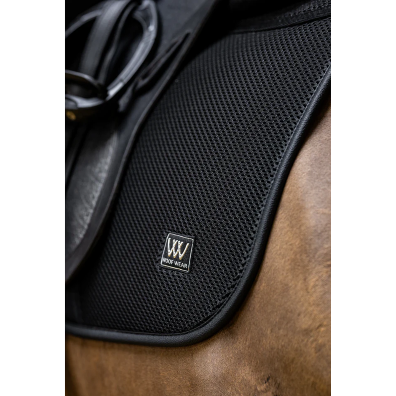 Woof Wear iVent Dressage Saddle Pad - Black-2