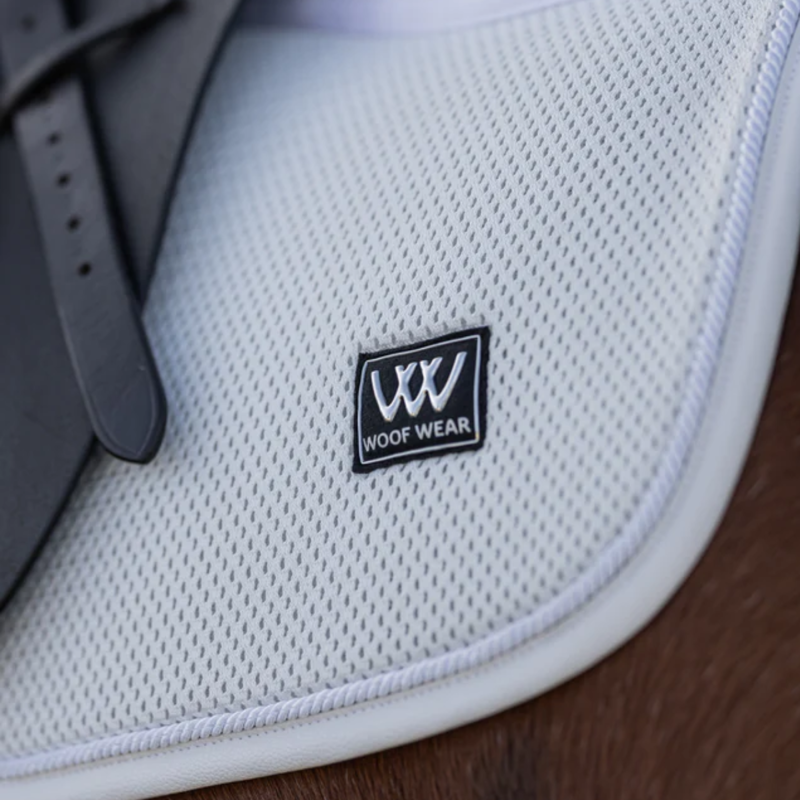 Woof Wear iVent CC Saddle Pad - White-3