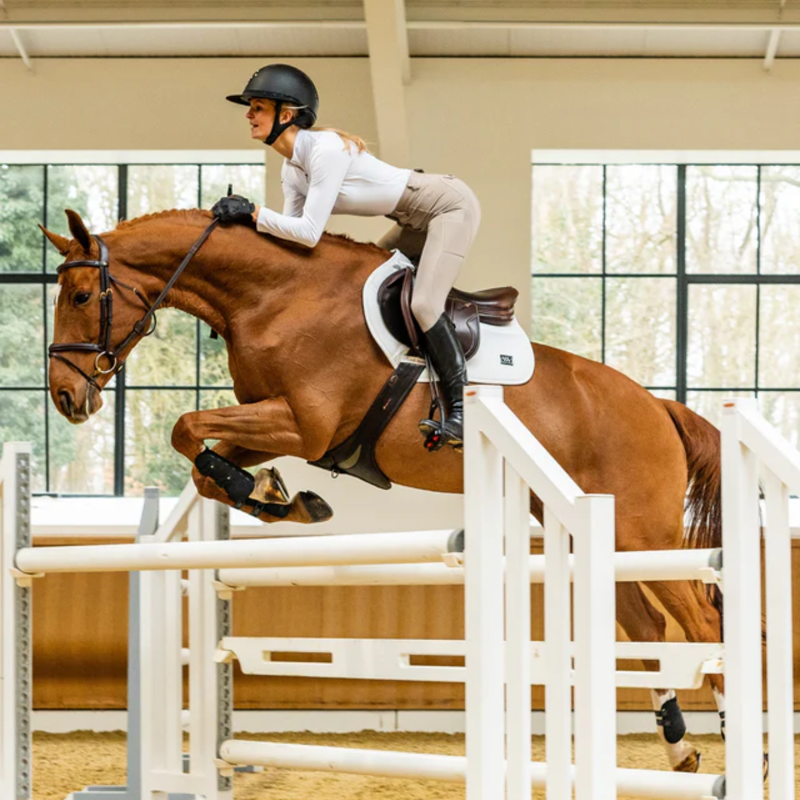 Woof Wear iVent CC Saddle Pad - White-5