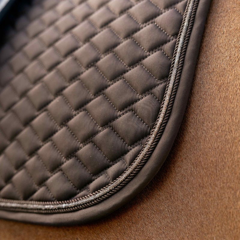 LeMieux Brilliance Dressage Square - Espresso-1