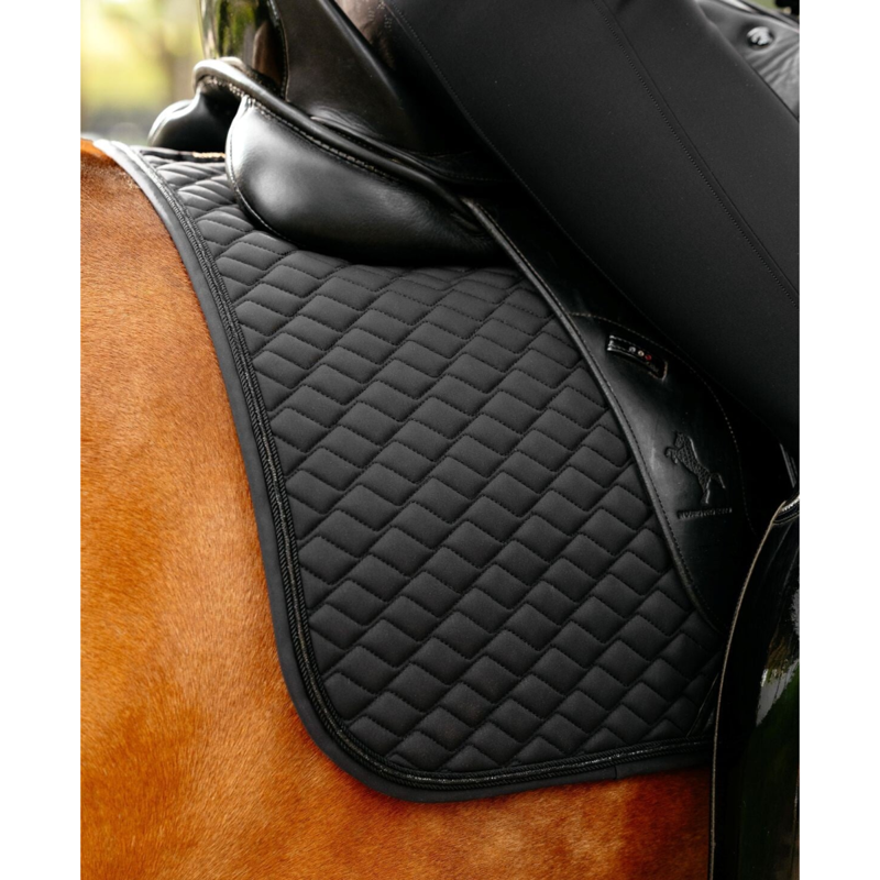 LeMieux Brilliance Dressage Square - Black-1