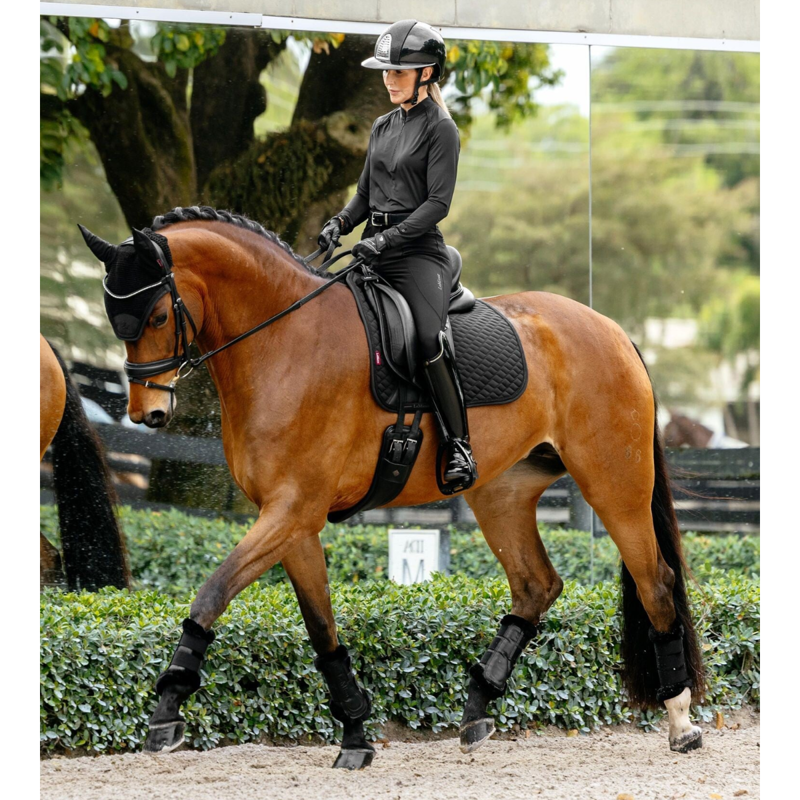 LeMieux Brilliance Dressage Square - Black-3