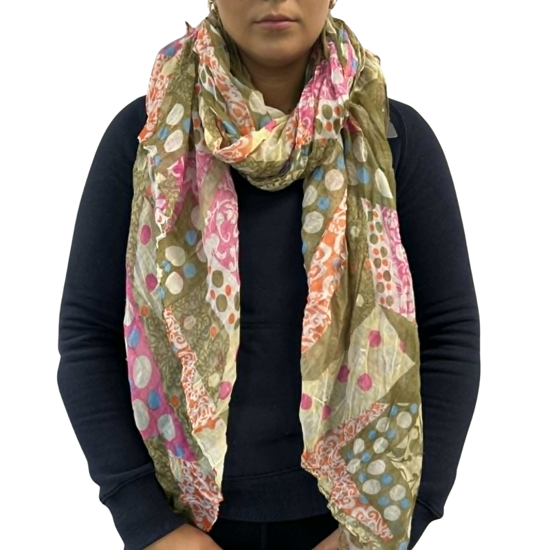 Esperado Scarf - Beige/Spots