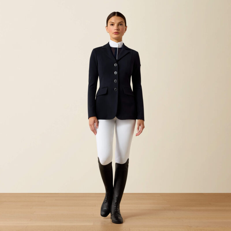 Ariat Women's Allure Show Coat - Navy Eclipse-5