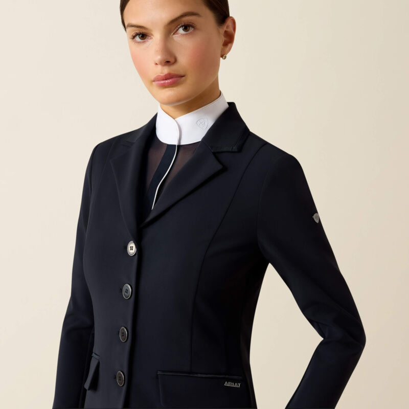Ariat Women's Allure Show Coat - Navy Eclipse-2