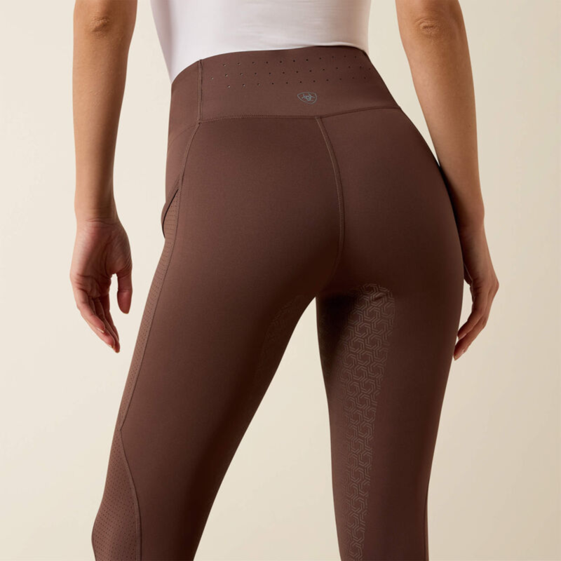 Ariat Women's Breathe Eos Half Grip Tight - Pommel Brown-3