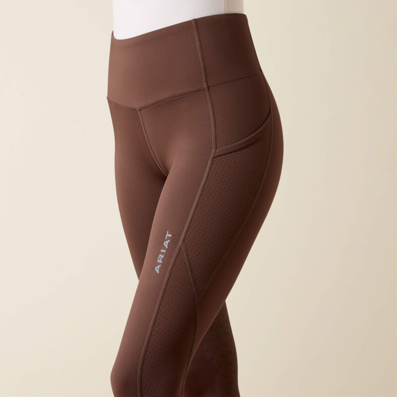 Ariat Women's Breathe Eos Half Grip Tight - Pommel Brown-2