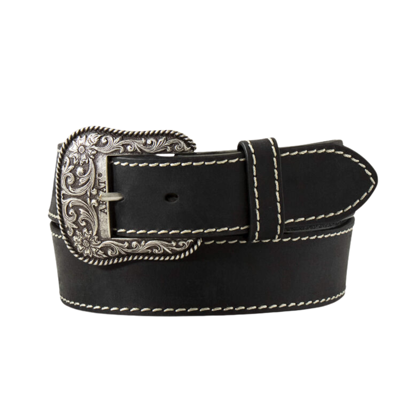 Ariat Women's Accent Stitch Belt - Black