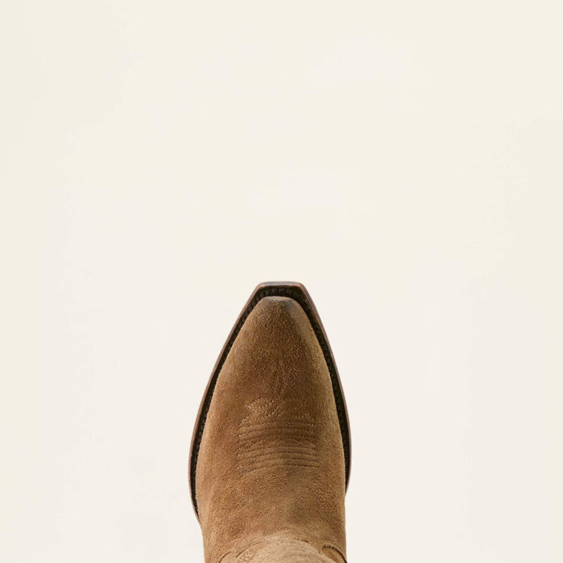 Ariat Women's Laramie X Toe Western Boot - Distressed Dijon Suede-5