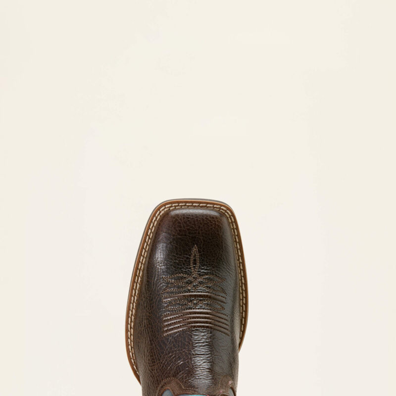 Ariat San Angelo VentTEK 360 Wide Square Toe Western Boot - Chocolate Chip-4