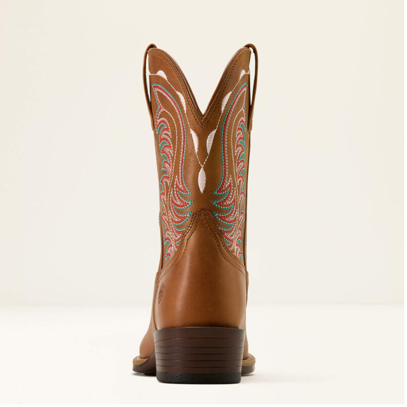 Ariat Women's Salina Narrow Cutter Toe Western Boot - Treasured Tan-2