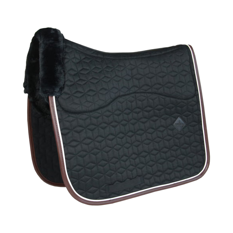 Kentucky Skin Friendly Dressage Saddlepad - Black-5