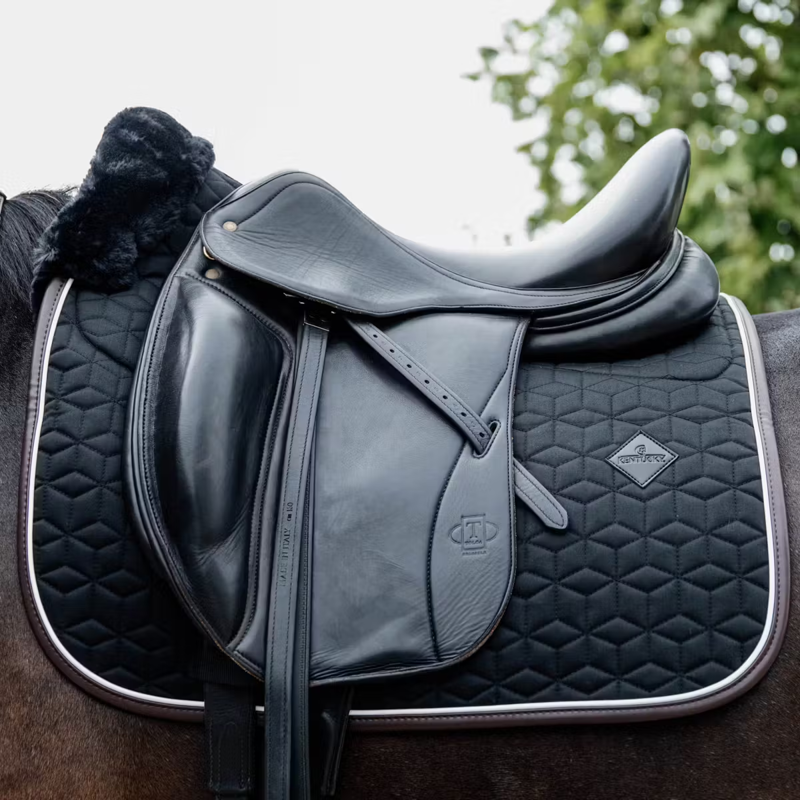 Kentucky Skin Friendly Dressage Saddlepad - Black