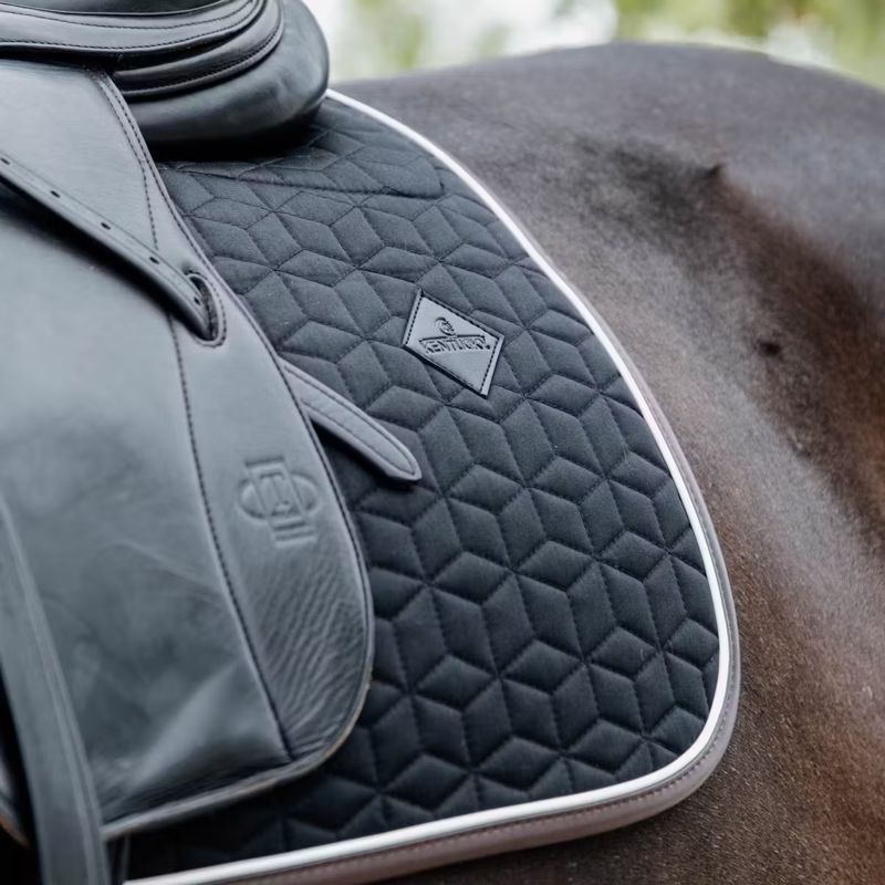 Kentucky Skin Friendly Dressage Saddlepad - Black-2