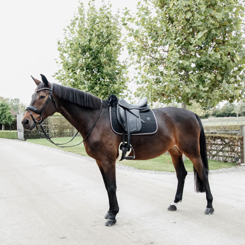 Kentucky Skin Friendly Dressage Saddlepad - Black-4