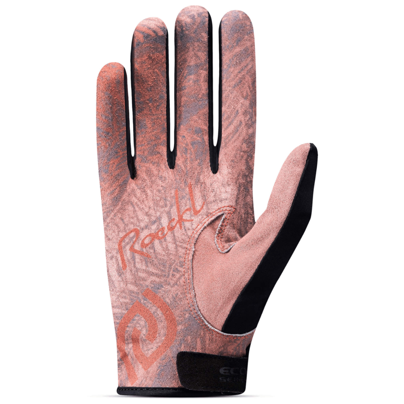 Roeckl Lokaier Ladies Riding Gloves - Red Dahlia-1