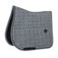 Kentucky Pied De Poule Jumping Saddlepad - Black