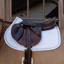 Kentucky Glitter Rope Jumping Saddlepad - White/White
