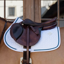Kentucky Glitter Rope Jumping Saddlepad - White/Navy