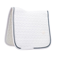 Kentucky Glitter Rope Dressage Saddlepad - White/Black