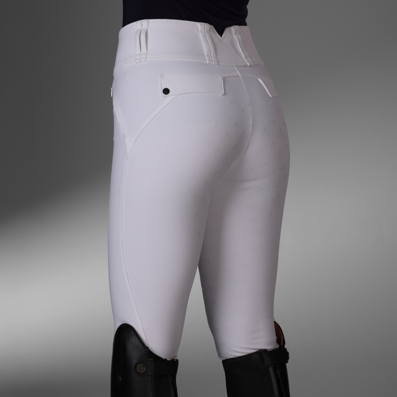 Aubrion Women's Optima MX Breeches - White-6