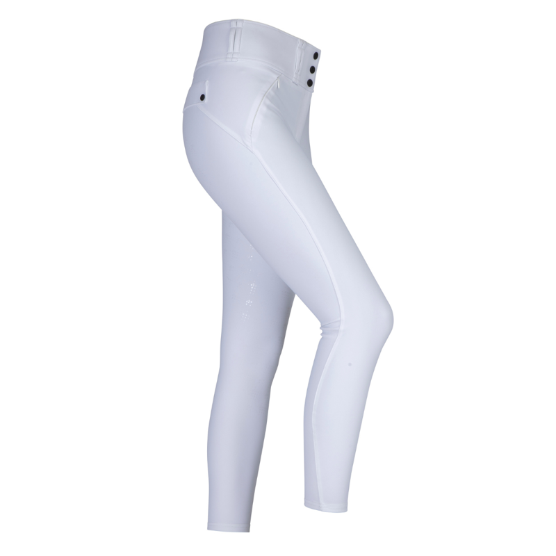 Aubrion Women's Optima MX Breeches - White-4