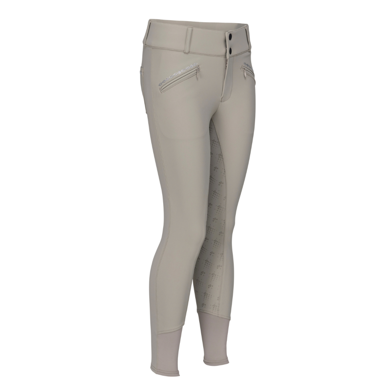 Aubrion Young Rider Optima LX Breeches - Beige-2