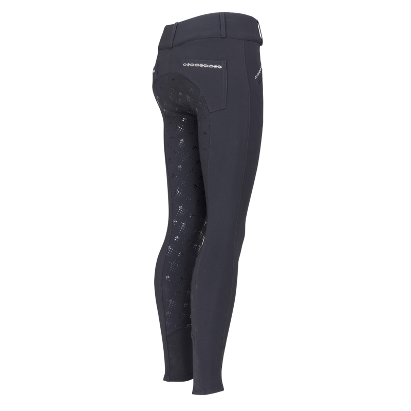 Aubrion Young Rider Optima LX Breeches - Black-3
