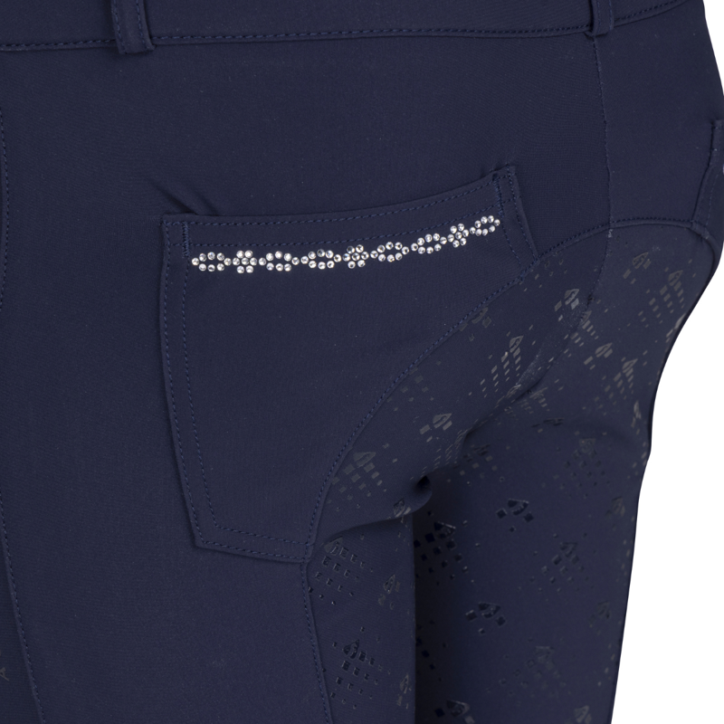 Aubrion Young Rider Optima LX Breeches - Navy-8