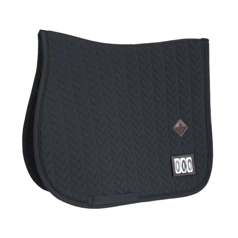 Kentucky Fishbone Competition Jumping Saddlepad - Black-4
