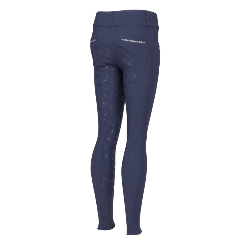 Aubrion Young Rider Optima LX Breeches - Navy-3