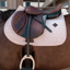 Kentucky Velvet Jumping Saddlepad - Soft Rose
