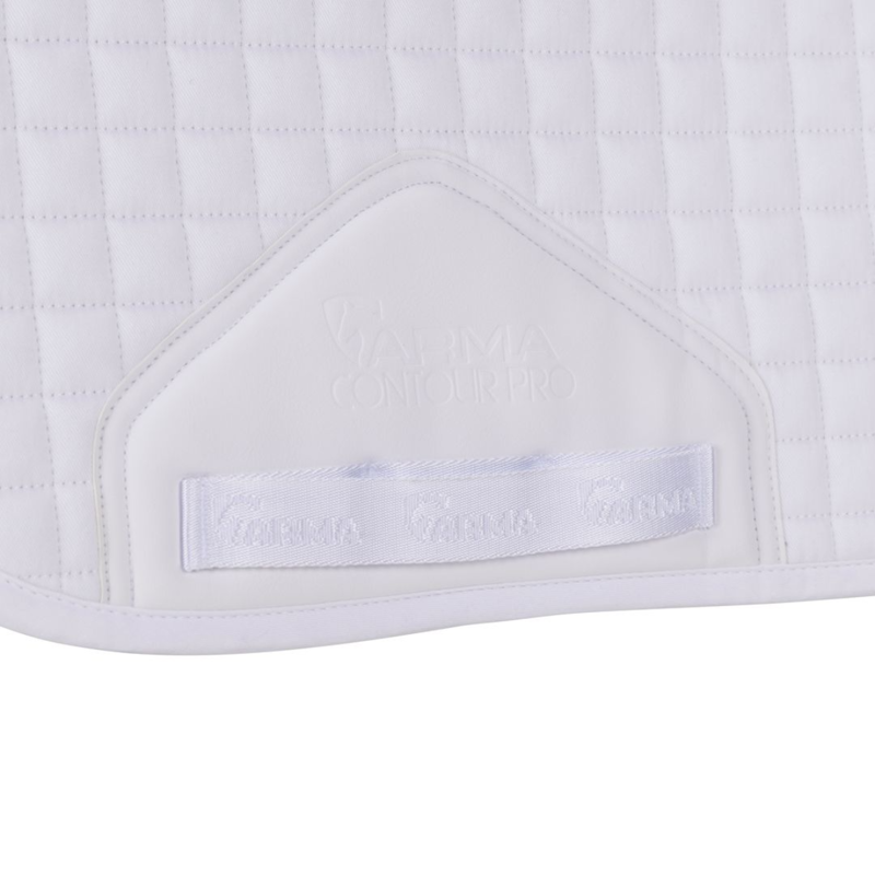 Shires ARMA Corrective Saddlecloth - White-3