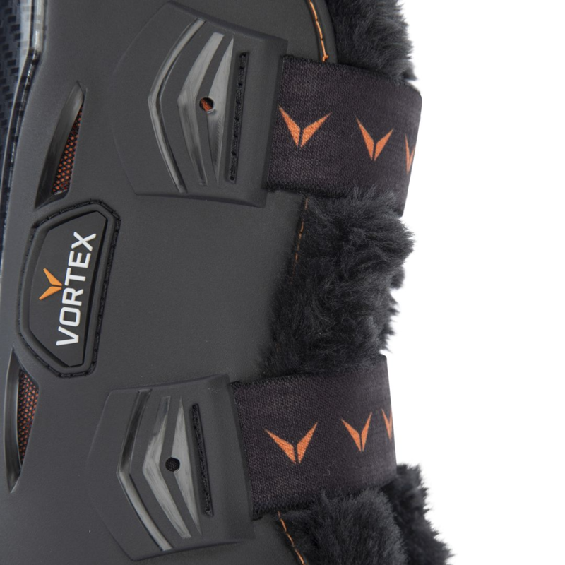 Shires ARMA Vortex SupaFleece Tendon Boots - Black-2