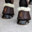 Kentucky Sheepskin Leather Overreach Boots - Brown