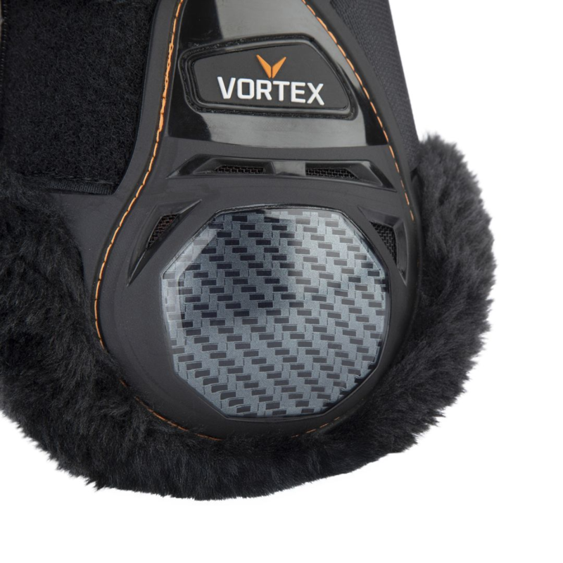 Shires ARMA Vortex SupaFleece Fetlock Boots - Black-5
