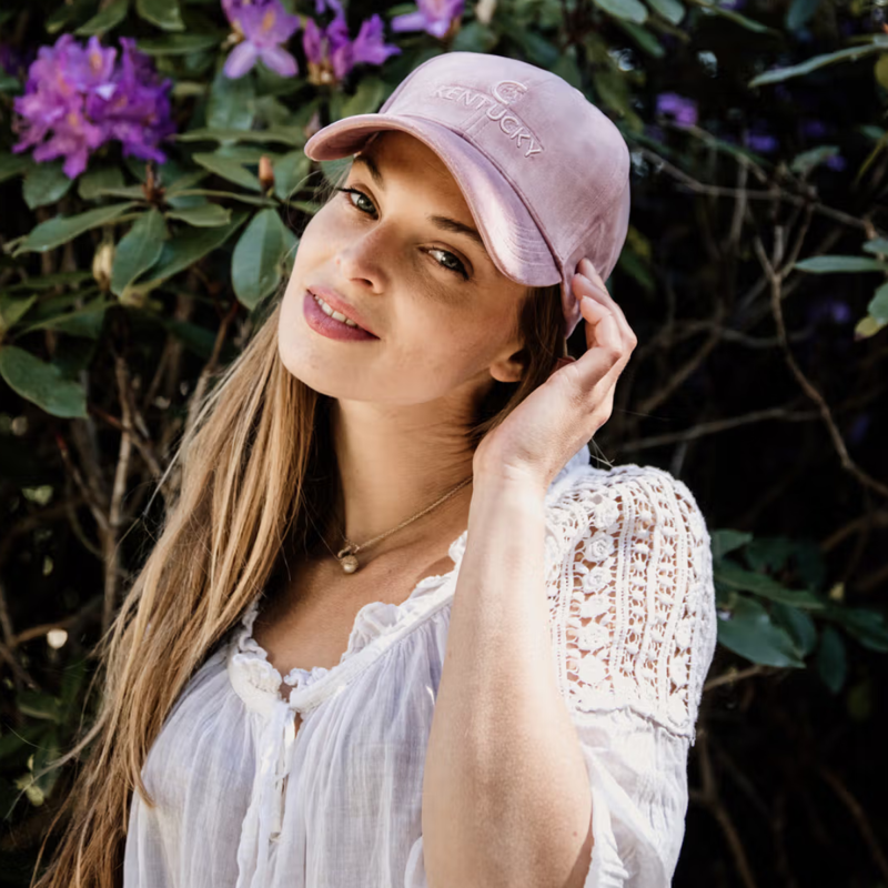Kentucky Velvet Cap - Old Rose-1