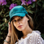 Kentucky Velvet Cap - Emerald