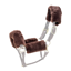Kentucky Sheepskin Halter Pieces 4 Pack - Brown