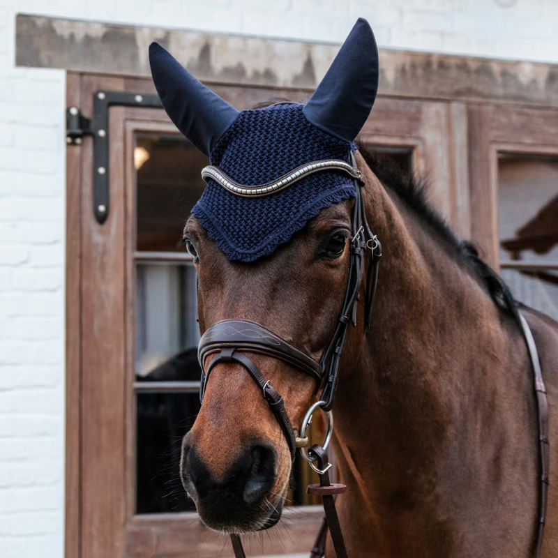 Kentucky Soundless Fly Veil Full - Navy-2