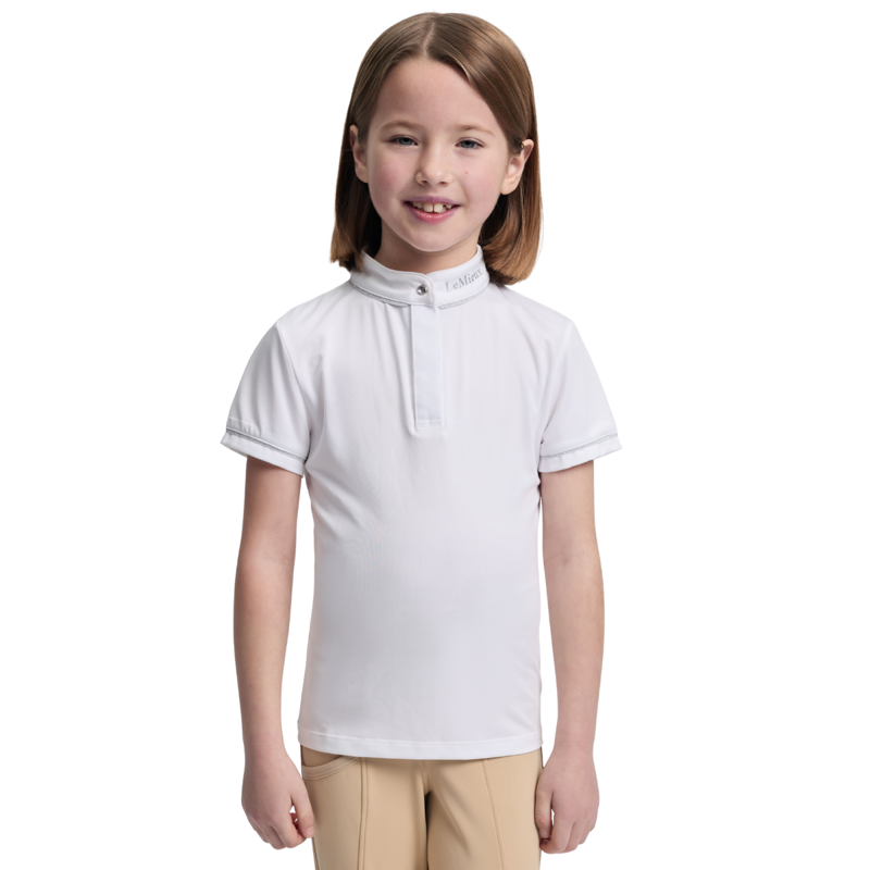 LeMieux Mini Bella Show Shirt - White